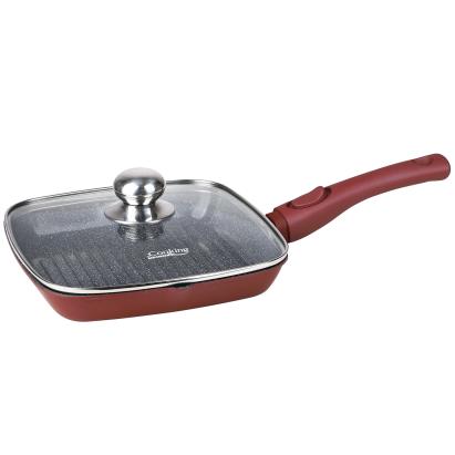 Tigaie cu înveliș antiaderent din marmură Bachmayer cu mâner, 28 cm Handy KitchenServ