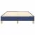 Cadru de pat, albastru, 120 x 200 cm, material textil GartenMobel Dekor