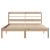 Cadru de pat fără saltea, 160x200 cm, lemn masiv pin GartenMobel Dekor