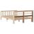 Cadru de pat fără saltea, 140x200 cm, lemn masiv pin GartenMobel Dekor