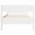 Cadru pat fără saltea, alb, 100x200 cm, lemn masiv pin GartenMobel Dekor