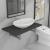 Set mobilier de baie, 2 piese, gri, ceramică GartenMobel Dekor