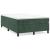 Cadru de pat box spring, verde închis, 120x200 cm, catifea GartenMobel Dekor