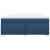 Pat box spring cu saltea, albastru, 180x200 cm, material textil GartenMobel Dekor