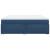 Pat box spring cu saltea, albastru, 180x200 cm, material textil GartenMobel Dekor