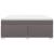 Pat box spring cu saltea, gri, 180x200 cm, piele ecologică GartenMobel Dekor
