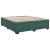 Pat box spring cu saltea, verde închis, 180x200 cm, catifea GartenMobel Dekor