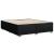 Pat box spring cu saltea, negru, 180x200 cm, catifea GartenMobel Dekor
