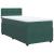Pat box spring cu saltea, verde închis, 90x190 cm, catifea GartenMobel Dekor
