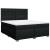 Pat box spring cu saltea, negru, 180x200 cm, catifea GartenMobel Dekor