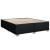 Pat box spring cu saltea, negru, 180x200 cm, catifea GartenMobel Dekor