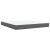 Pat box spring cu saltea, gri, 180x200 cm, piele ecologică GartenMobel Dekor