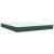 Pat box spring cu saltea, verde închis, 180x200 cm, catifea GartenMobel Dekor