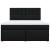 Pat box spring cu saltea, negru, 180x200 cm, catifea GartenMobel Dekor