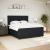 Pat box spring cu saltea, negru, 180x200 cm, catifea GartenMobel Dekor