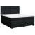 Pat box spring cu saltea, negru, 180x200 cm, catifea GartenMobel Dekor