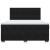 Pat box spring cu saltea, negru, 180x200 cm, catifea GartenMobel Dekor