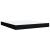 Pat box spring cu saltea, negru, 180x200 cm, catifea GartenMobel Dekor