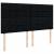 Pat box spring cu saltea, negru, 180x200 cm, catifea GartenMobel Dekor