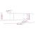 Raft TV montat pe perete gri sonoma 125x18x23 cm lemn GartenMobel Dekor