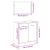 Set mobilier de baie, 2 piese, stejar sonoma, lemn prelucrat GartenMobel Dekor