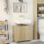 Set mobilier de baie, 2 piese, stejar sonoma, lemn prelucrat GartenMobel Dekor