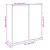 Dulap oglindă baie stejar sonoma 64,5x20x66,5 cm lemn prelucrat GartenMobel Dekor