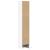Dulap cu LED, alb, 36x32,5x200 cm, lemn prelucrat GartenMobel Dekor