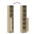 Dulap cu LED, stejar sonoma, 36x32,5x200 cm, lemn prelucrat GartenMobel Dekor