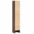 Dulap cu LED, stejar maro, 36x32,5x200 cm, lemn prelucrat GartenMobel Dekor