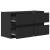 Dulap TV de perete cu lumini LED negru 80x31x45 cm GartenMobel Dekor