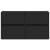 Dulap TV de perete cu lumini LED negru 80x31x45 cm GartenMobel Dekor