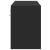 Dulap TV de perete cu lumini LED negru 80x31x45 cm GartenMobel Dekor