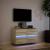 Comodă TV de perete cu lumini LED, stejar sonoma, 80x31x45 cm GartenMobel Dekor