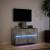 Comodă TV de perete cu lumini LED, gri beton, 80x31x45 cm GartenMobel Dekor