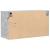 Comodă TV de perete cu lumini LED, gri beton, 80x31x45 cm GartenMobel Dekor