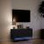 Dulap TV de perete cu lumini LED negru 80x31x38 cm GartenMobel Dekor