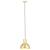 Lampă suspendată, 25 W, culoare alamă, rotund, 28,5 cm, E27 GartenMobel Dekor