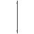 Mânere de dulap, 10 buc., negru, 480 mm, oțel inoxidabil GartenMobel Dekor