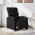 Fotoliu rabatabil electric, negru, material textil GartenMobel Dekor