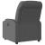 Fotoliu rabatabil electric, negru, material textil GartenMobel Dekor