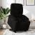 Fotoliu electric rabatabil cu ridicare, negru, textil GartenMobel Dekor