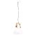 Lampă suspendată industrială, 25 W, alb, 30 cm, E27, rotund GartenMobel Dekor