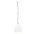 Lampă suspendată industrială, 25 W, alb, 32 cm, E27, rotund GartenMobel Dekor