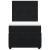 Pat box spring cu saltea, negru, 90x200 cm, catifea GartenMobel Dekor