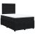 Pat box spring cu saltea, negru, 120x190 cm, catifea GartenMobel Dekor