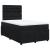 Pat box spring cu saltea, negru, 120x190 cm, catifea GartenMobel Dekor