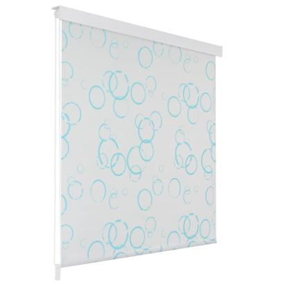 Roletă perdea de duș 80x240 cm Model bule GartenMobel Dekor