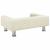 Canapea pentru copii, crem, 70x45x26,5 cm, catifea GartenMobel Dekor