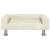 Canapea pentru copii, crem, 70x45x26,5 cm, catifea GartenMobel Dekor
